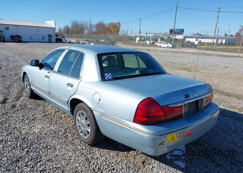 2005 Mercury Grand Marquis Gs from USA, damaged, VIN 2MEFM74W85X635271